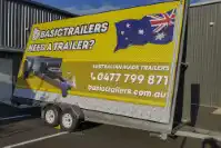 16X5 Tandem Axle Trailers 16X5 Advertising Trailers